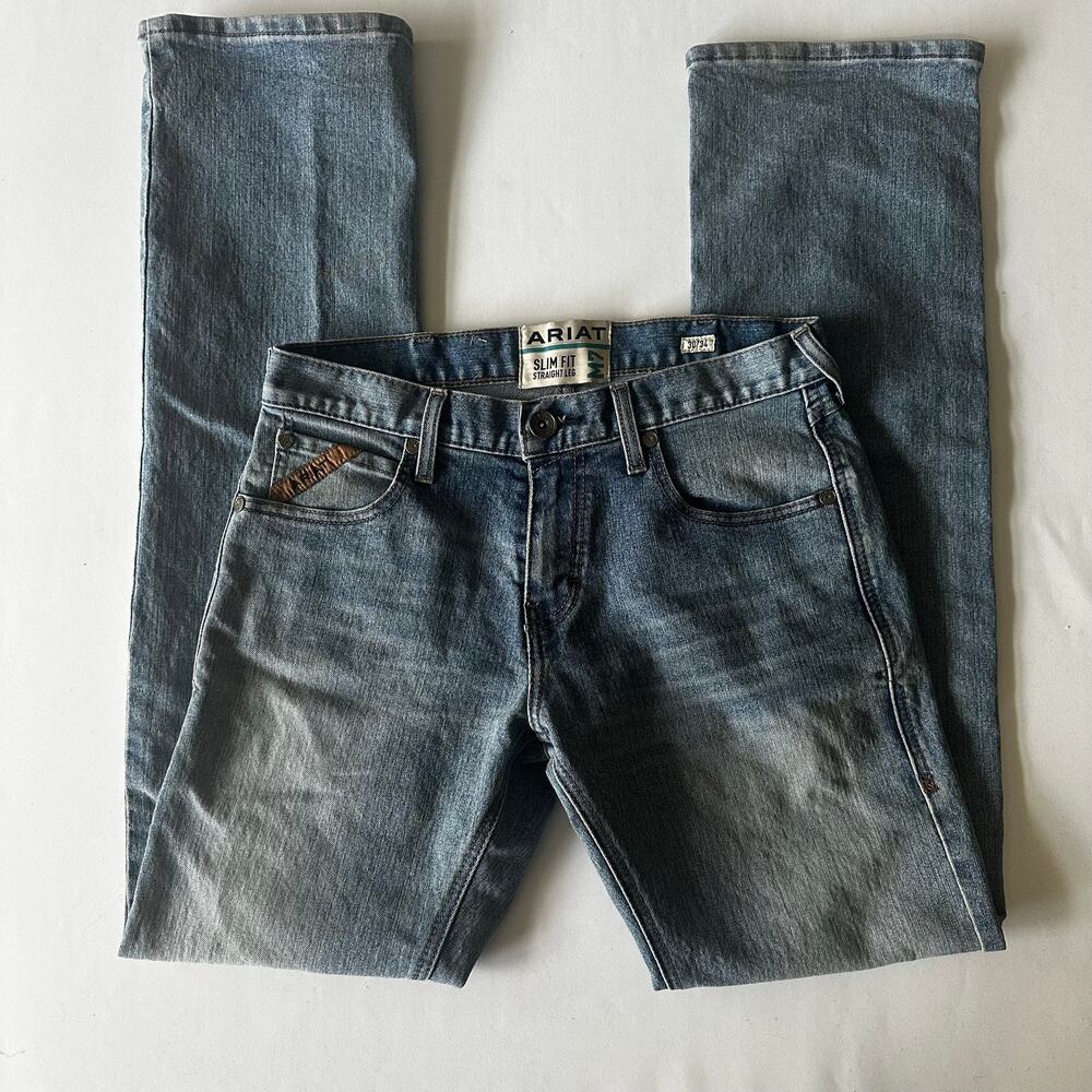Ariat Slim Fit Straight Leg Jeans M7 30x34